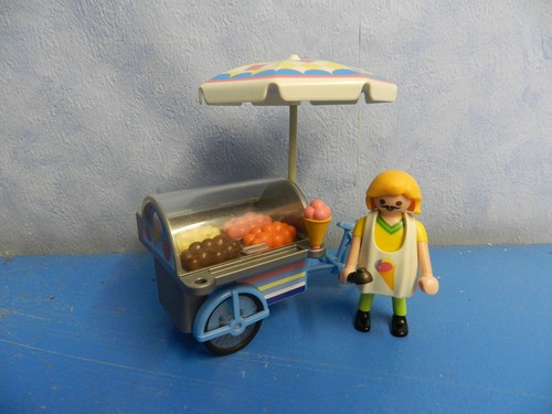 Fahrrad eisstand eisverkäufer - fahrrad,